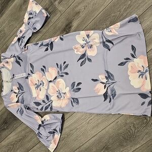 Harper & Bay Nursing Floral Long Sleeve Dress